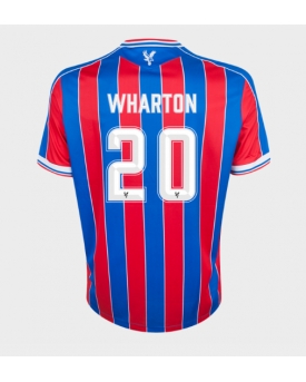 Crystal Palace Adam Wharton #20 Maglia Gara Casa Repliche 2025-26 Maniche Corte